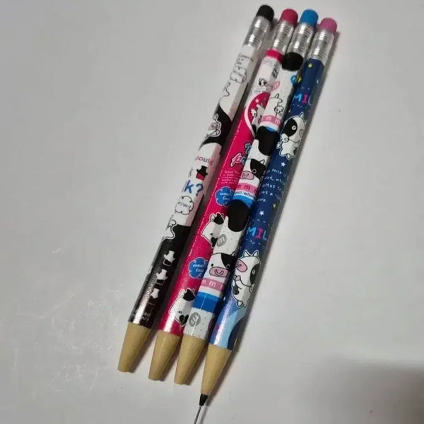 [BUNJANG] Milk Ballpoint Pen Set / 4개)밀크 샤프 세트