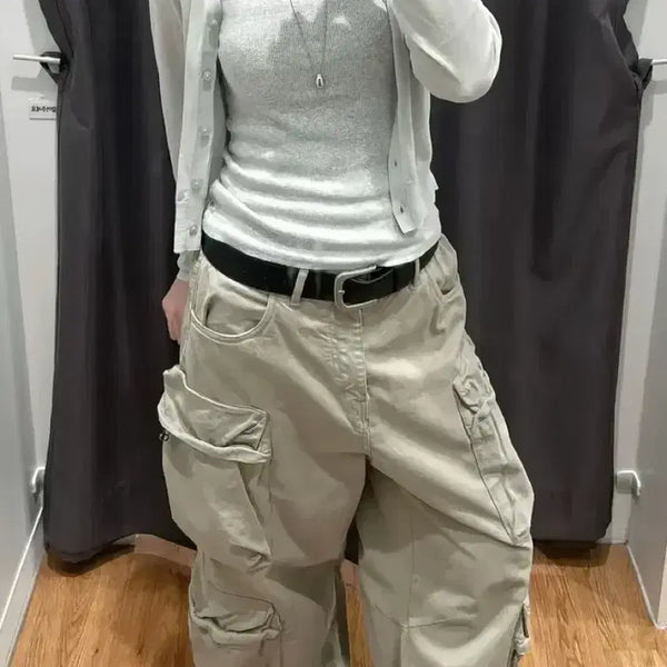 [BUNJANG] Martin Multi Cargo Dyed Cotton Pants / 마틴 멀티 카고 다이드 코튼 팬츠