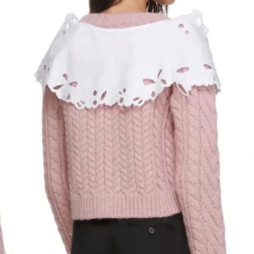 [BUNJANG] Cecilie Bahnsen Milo Pink Cardigan / 세실리에반센 밀로 핑크 가디건