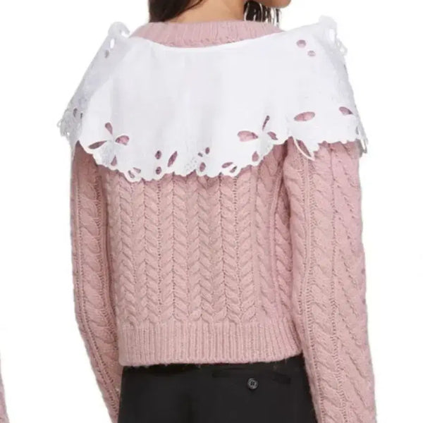 [BUNJANG] Cecilie Bahnsen Milo Pink Cardigan / 세실리에반센 밀로 핑크 가디건