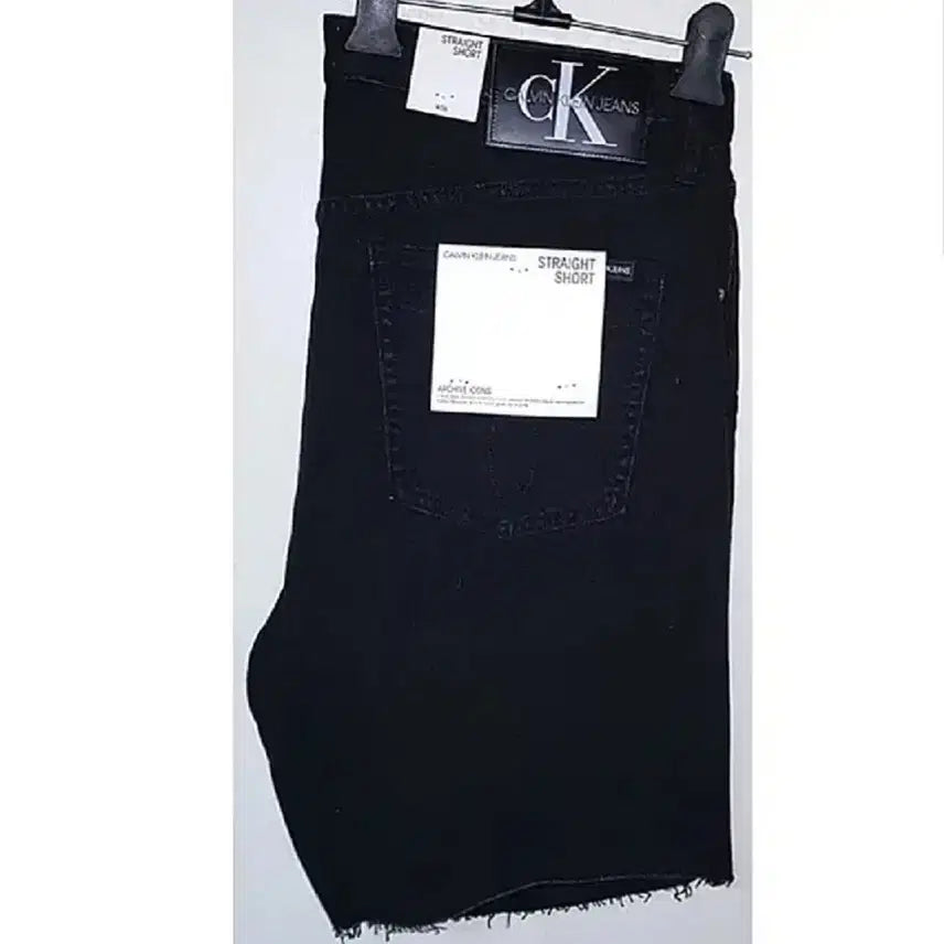 [BUNJANG] Calvin Klein Black Denim Shorts 36 / 새제품) 14만9천원 캘빈클라인 데님 반바지 팬츠 블랙 36