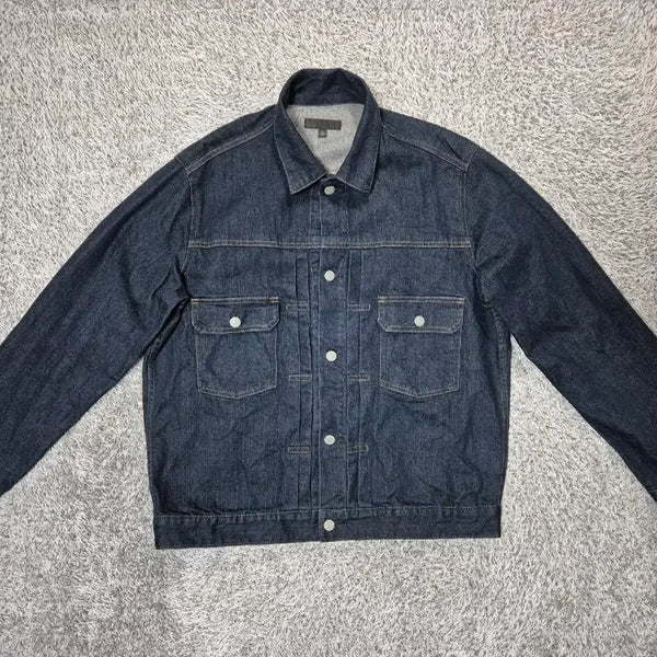[BUNJANG] Uniqlo Men's Denim Jacket XL / 유니클로 남성 데님 자켓 XL