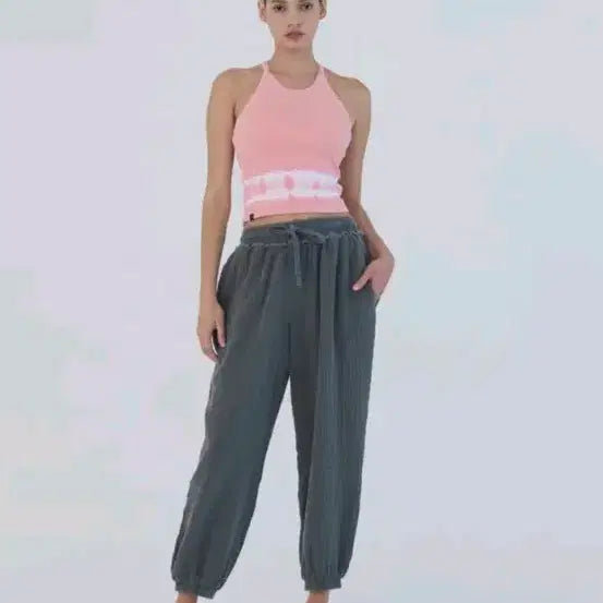 [BUNJANG] Ozziiz Cotton Yoroo Jogger Pants Charcoal S / 오즈이즈 코튼 요루 조거팬츠 차콜 S