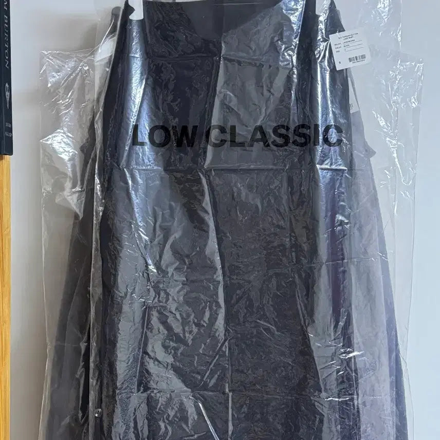 [BUNJANG] LOW CLASSIC Sheer Button Loop Skirt Black S / (새상품) 로우클래식 시스루 버튼 루프 스커트 블랙 S