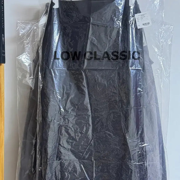 [BUNJANG] LOW CLASSIC Sheer Button Loop Skirt Black S / (새상품) 로우클래식 시스루 버튼 루프 스커트 블랙 S