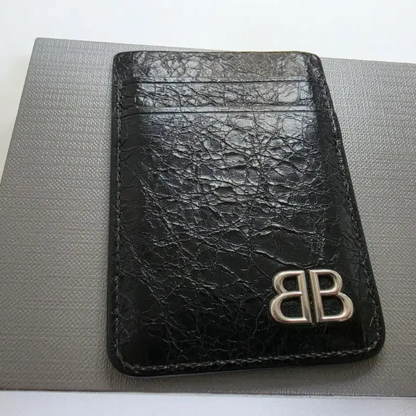 [BUNJANG] Balenciaga MagSafe Card Holder Black / 발렌시아가 맥세이프 카드지갑
