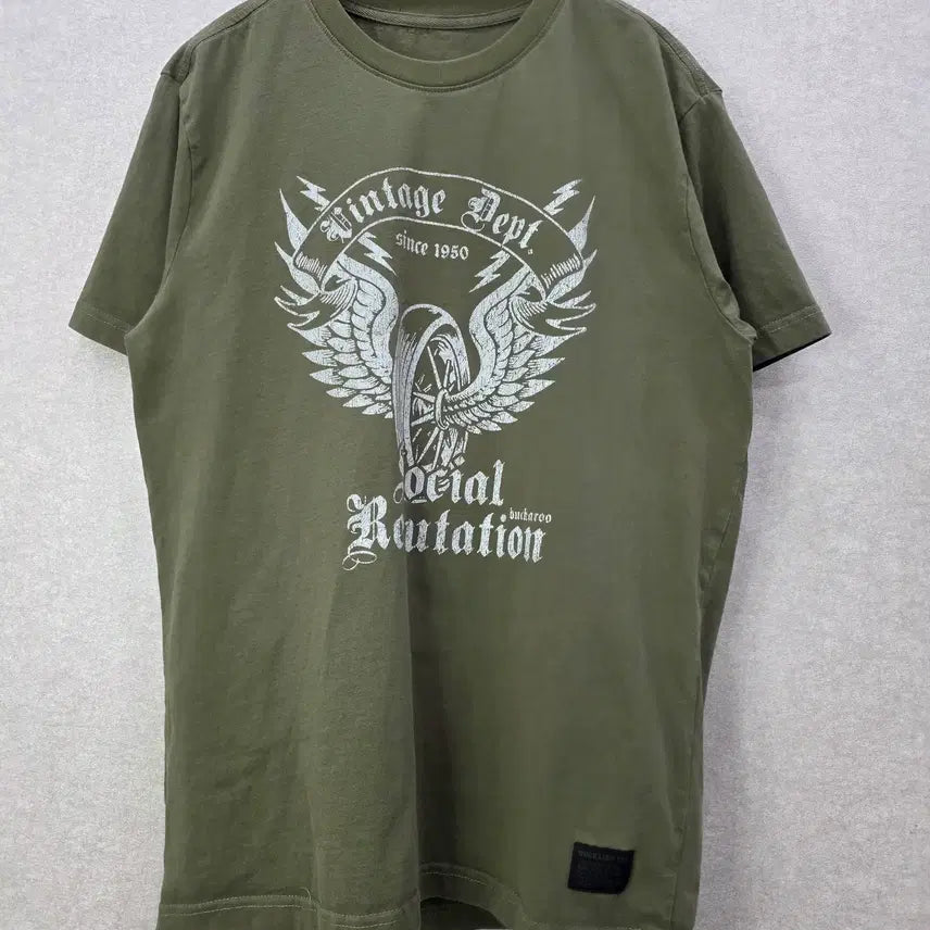 [BUNJANG] Buckaroo Printing Short Sleeve T-Shirt / BUCKAROO 버커루 프린팅 반팔 티셔츠