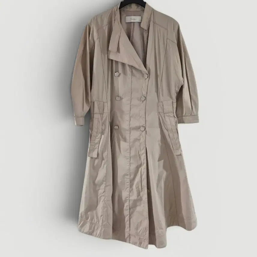 [BUNJANG] The I'z One-Piece Trench Coat Dress Women's / [95]더아이잗 원피스형 트렌치코트 여성