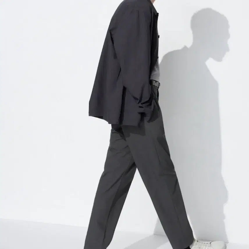 [BUNJANG] Uniqlo EZY Ankle Pants Slacks Wool-like Dark Grey / [XL] 유니클로 감탄이지팬츠 슬랙스 울라이크 / 다크 그레이