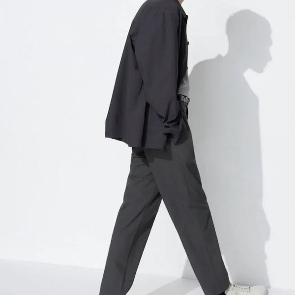 [BUNJANG] Uniqlo EZY Ankle Pants Slacks Wool-like Dark Grey / [XL] 유니클로 감탄이지팬츠 슬랙스 울라이크 / 다크 그레이