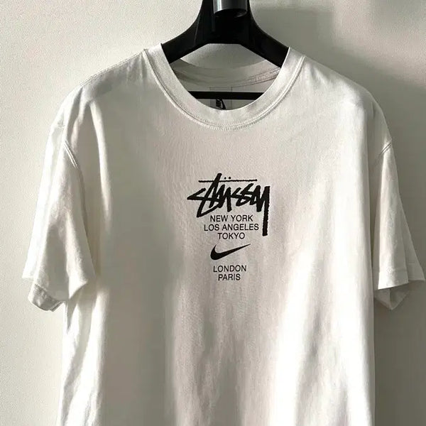 [BUNJANG] Stussy x Nike Collaboration T-Shirt / 스투시 나이키 콜라보 티셔츠