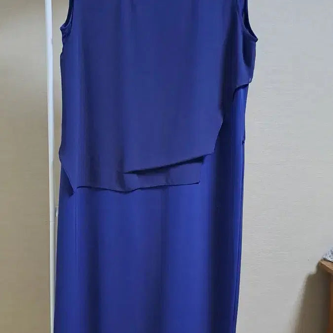 [BUNJANG] The iZ Collection Navy Sleeveless Dress / 더 아이잗 컬렉션 네이비 민소매 원피스