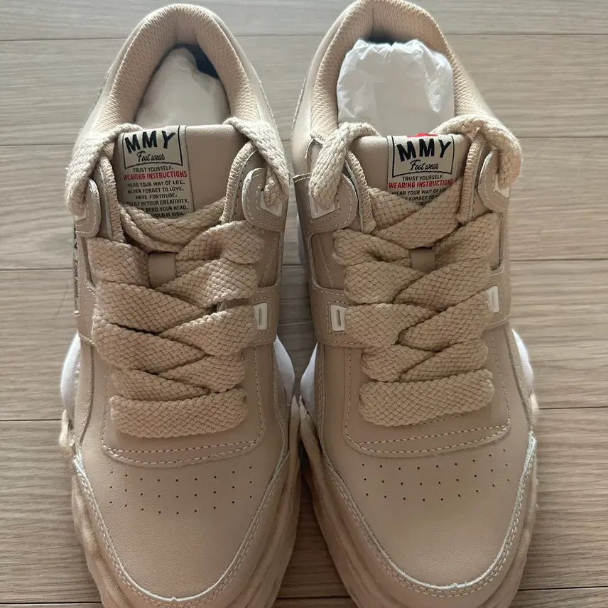 [BUNJANG] Maison Mihara Yasuhiro Parker Leather Low Top Sneakers / [43] 미하라 야스히로 파커 레더 로우탑