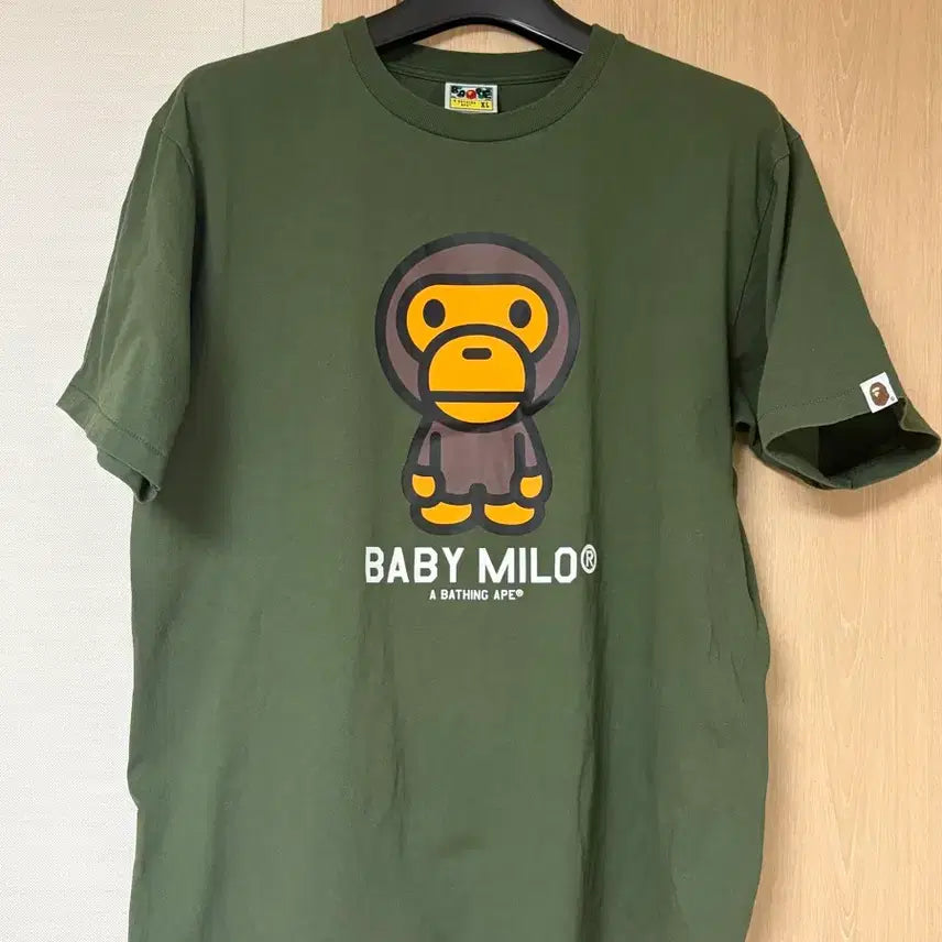 [BUNJANG] BAPE BABY MILO Short Sleeve T-Shirt XL / 베이프 베이비 마일로 반팔티 XL