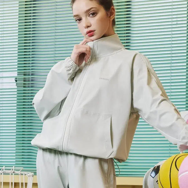 [BUNJANG] Skullpig Burning Up Standard Fit Jacket Light Grey M / 스컬피그 버닝 업 땀복 스탠다드핏 자켓 라이트그레이 M사이즈