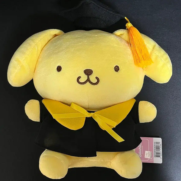 [BUNJANG] Sanrio Pompompurin Graduation Cap Plush / 산리오 폼폼푸린 학사모 인형