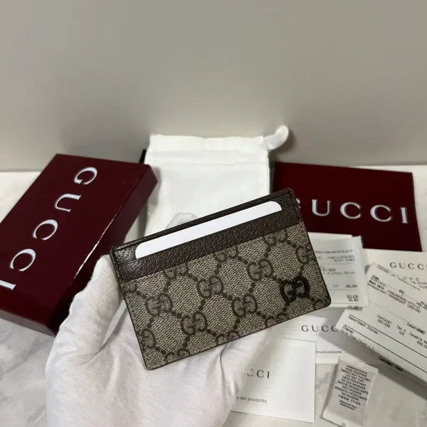 [BUNJANG] Gucci GG Card Wallet 768248 / 구찌 GG 카드지갑 768248