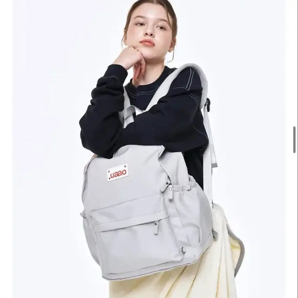 [BUNJANG] UAao Daily Backpack Light Grey / uaao 우아오 데일루 백팩 라이트 그레이 새상품