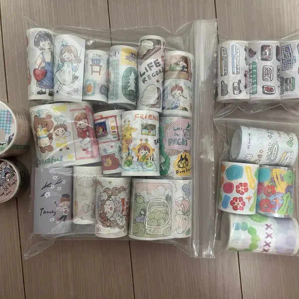 [BUNJANG] Molinta & Haha Day Washi Tape Bundle / 몰린타, 하하데이 마테 일괄판매