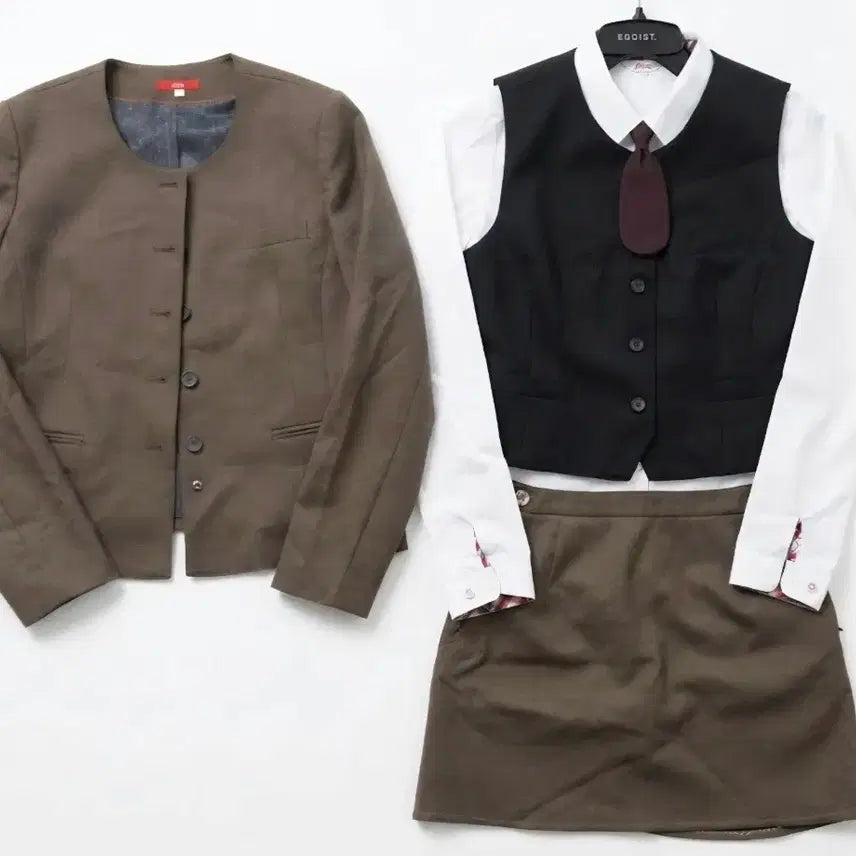 [BUNJANG] Kyeongbuk Foreign Language High School Uniform Set (Spring/Autumn/Winter) / 예쁜 여자교복 춘추동계용 교복짧치 세트u171(경북외고)