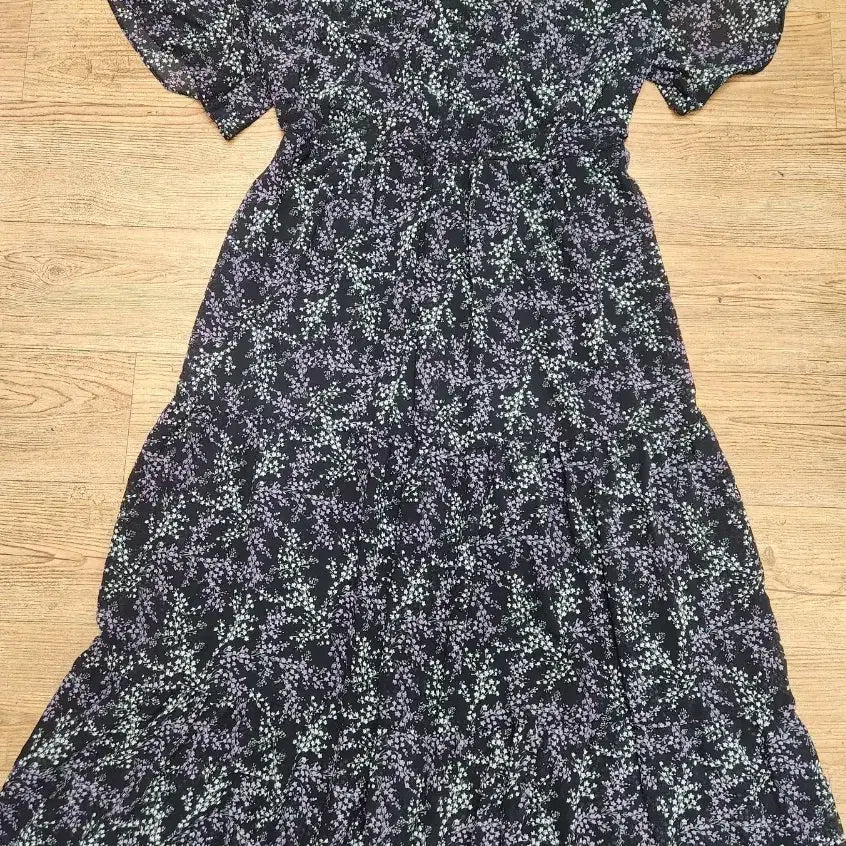 [BUNJANG] Destil Chiffon Long Dress / 데스틸쉬폰원피스