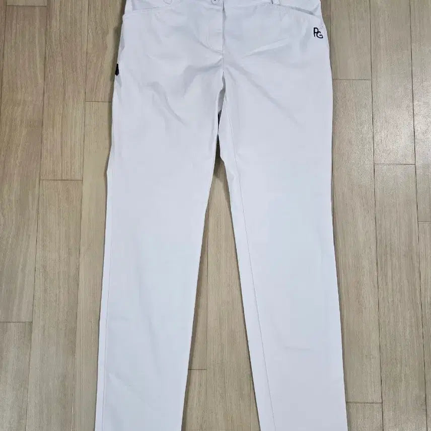 [BUNJANG] Pearly Gates Women's Golf Pants White Size 1 / [PEARLY GATES] 파리게이츠 여성 골프팬츠 화이트 1