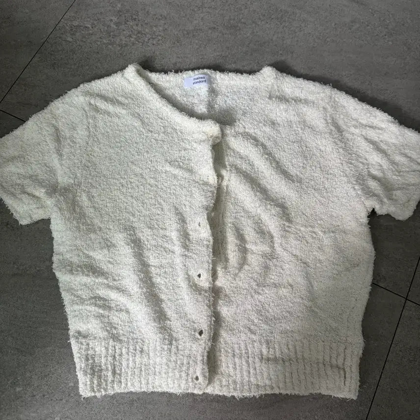 [BUNJANG] Musinsa Short-Sleeve Knit Cardigan / 무신사 반팔 니트 가디건