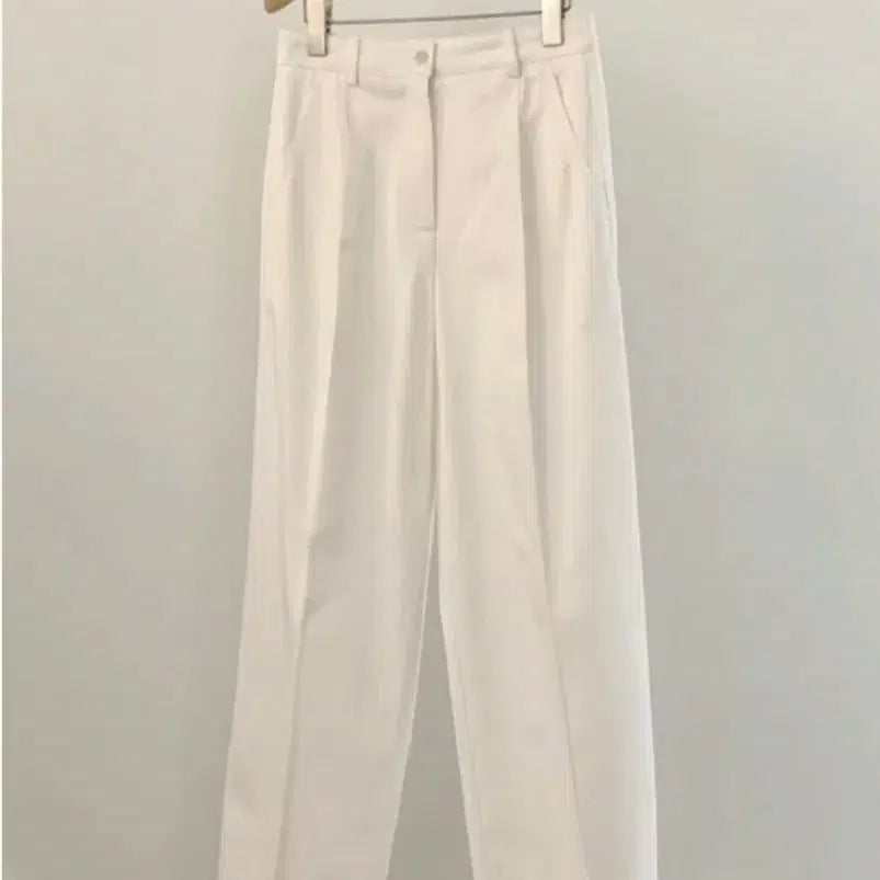 [BUNJANG] The Brunch Cotton White Pants (M) / 더브런치 코튼 화이트팬츠(M)