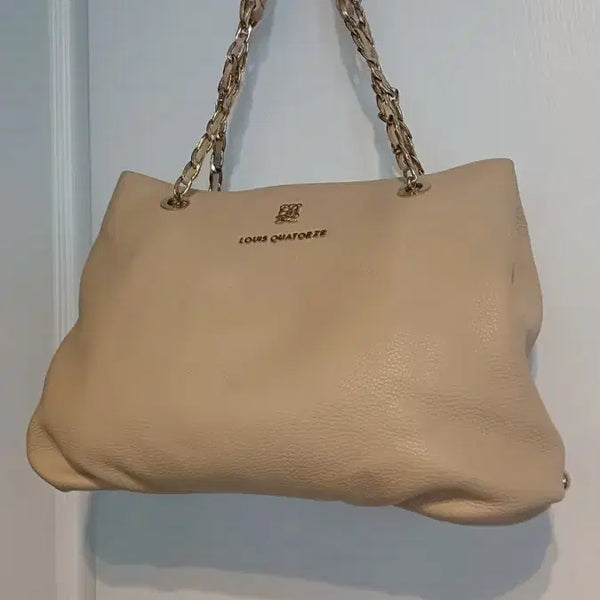 [BUNJANG] Louis Quatorze Leather Handbag / 루이까토즈(새)가방 밑37 위30 세로27