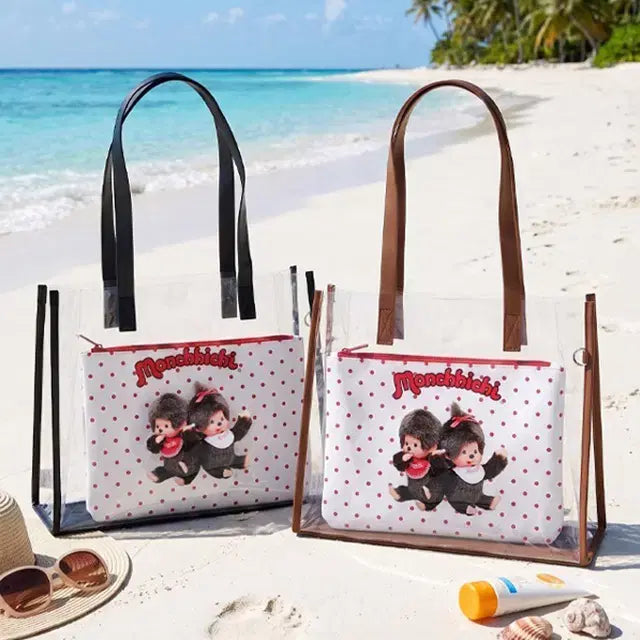 [BUNJANG] Monchhichi Beach Bag / 몬치치 비치백 수영 물놀이 가방