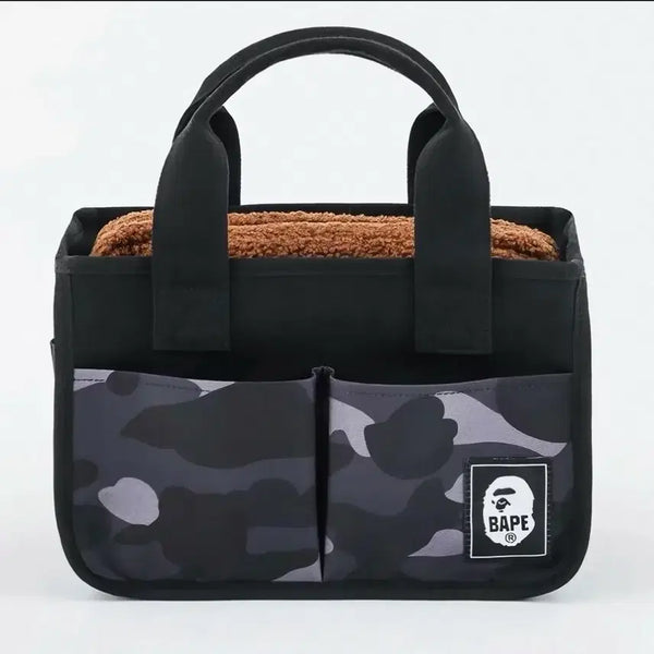 [BUNJANG] BAPE Pencil Case Pouch + Cross Bag Set / 국내)베이프 필통파우치+크로스백 set