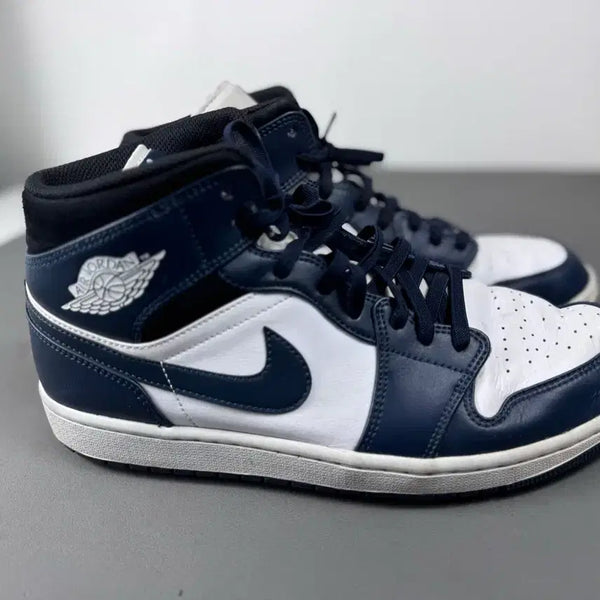 [BUNJANG] Nike Air Jordan 1 Mid Navy / 나이키 에어 조던 1 미드 네이비 290사이즈.!