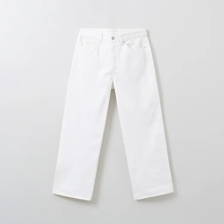 [BUNJANG] SPAO Wide Cotton Pants / 스파오 와이드 코튼팬츠