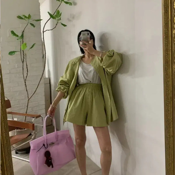 [BUNJANG] Antique J Linen Set / 엔티크제이 이름미정 린넨세트
