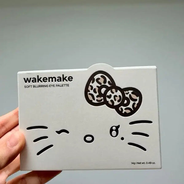 [BUNJANG] WAKEMAKE x HELLO KITTY Classy Nude Blurring Soft Blurring Eye Palette 30 (Sealed) / 미개봉 새상품 웨이크메이크 갸루키티 아이팔레트 30호