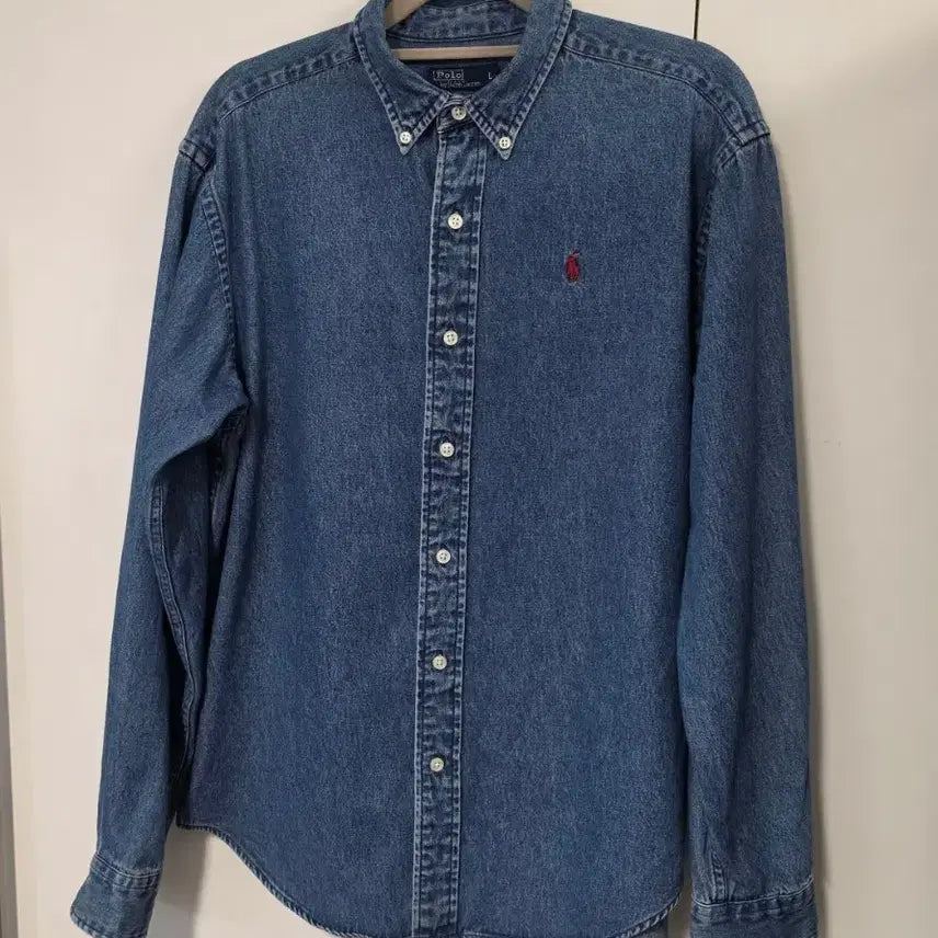 [BUNJANG] Polo Ralph Lauren Denim Shirt L / 폴로랄프로렌 데님 셔츠 L (95추천)