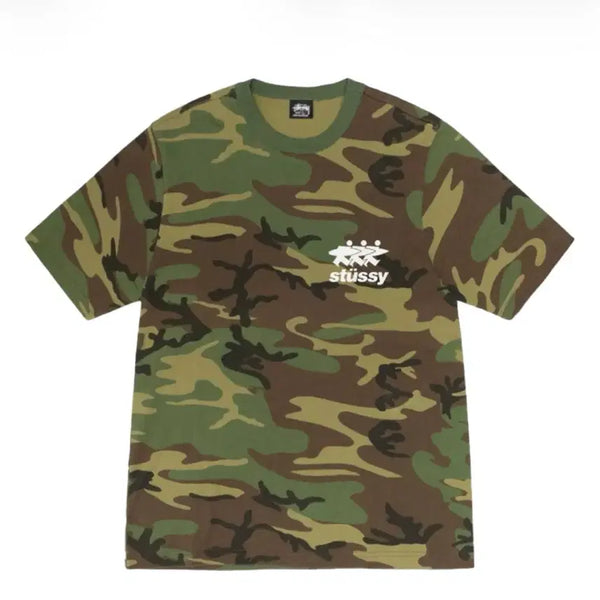 [BUNJANG] Stussy Surfwork T-Shirt Camo / 스투시 서프워크 티셔츠 카모 M