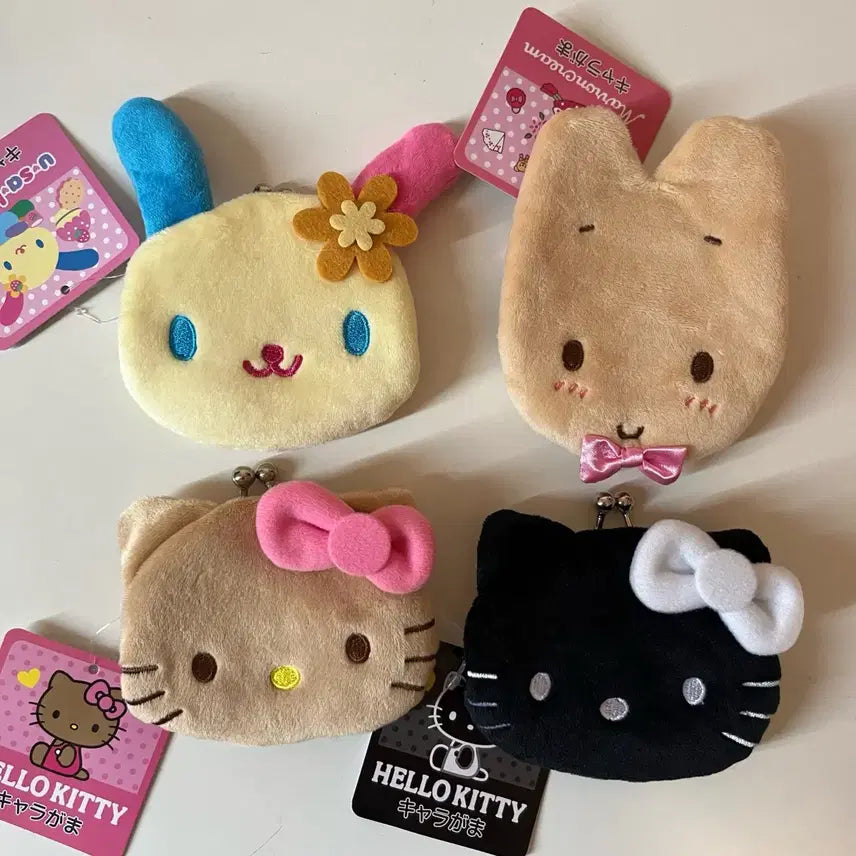 [BUNJANG] Sanrio Tanning Kitty Coin Purse / 산리오 태닝키티 동전지갑 캬라가마 우사하나