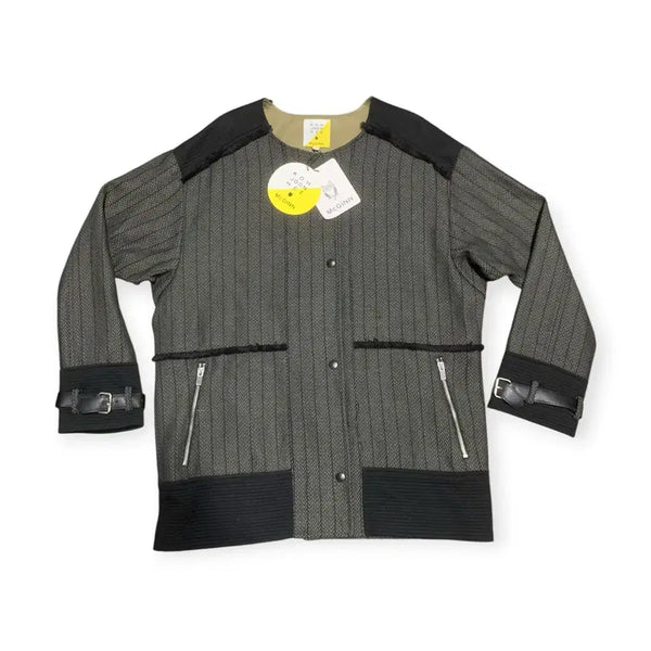 [BUNJANG] MAGGIN x Go Jun Hee Striped Block Cardigan Jacket / 38)매긴x고준희 스트라이프 블락 가디건 자켓