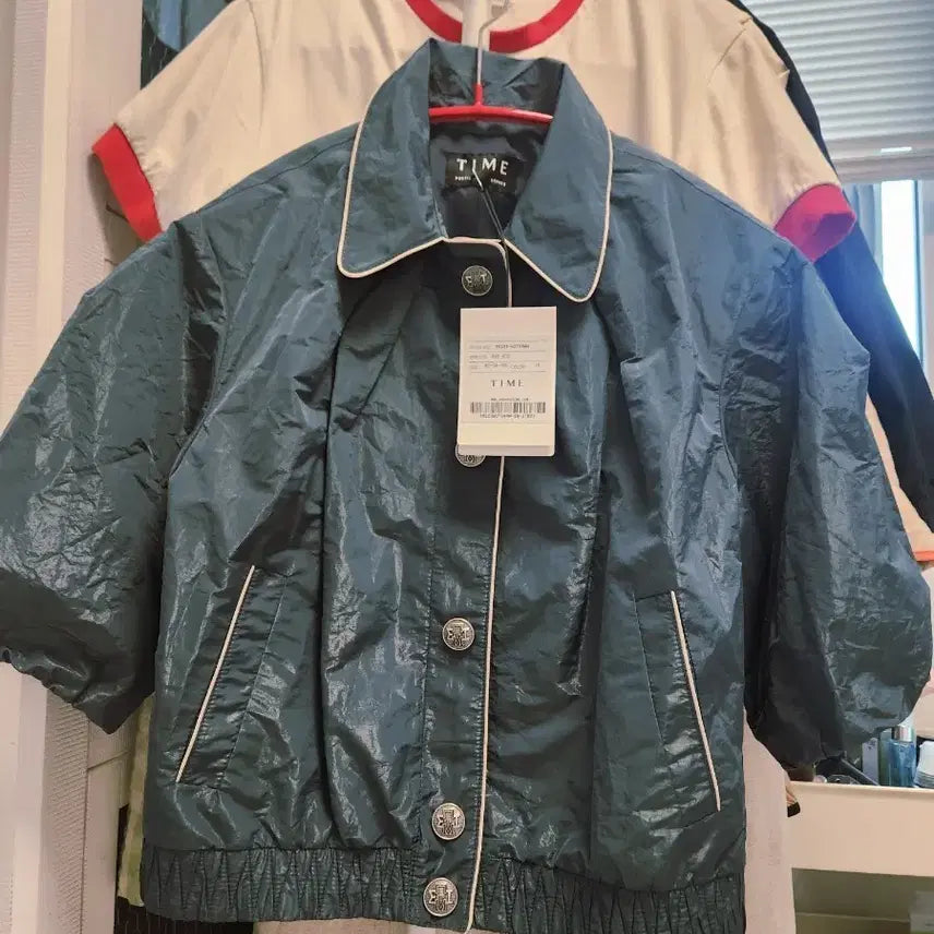 [BUNJANG] TIME Blue Blouson Jacket / 타임)블루종자켓 새제품