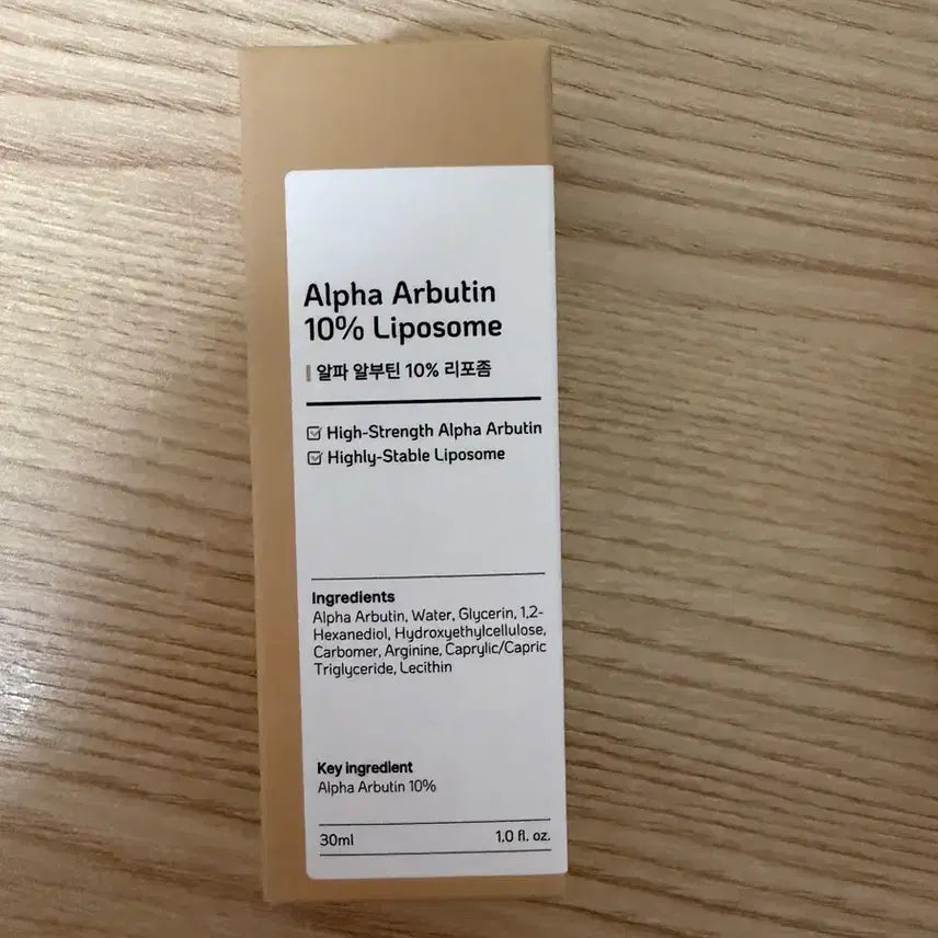 [BUNJANG] Alpha Arbutin 10% Liposome Essence 30ml / 알파 알부틴 10% 리포좀 30ml