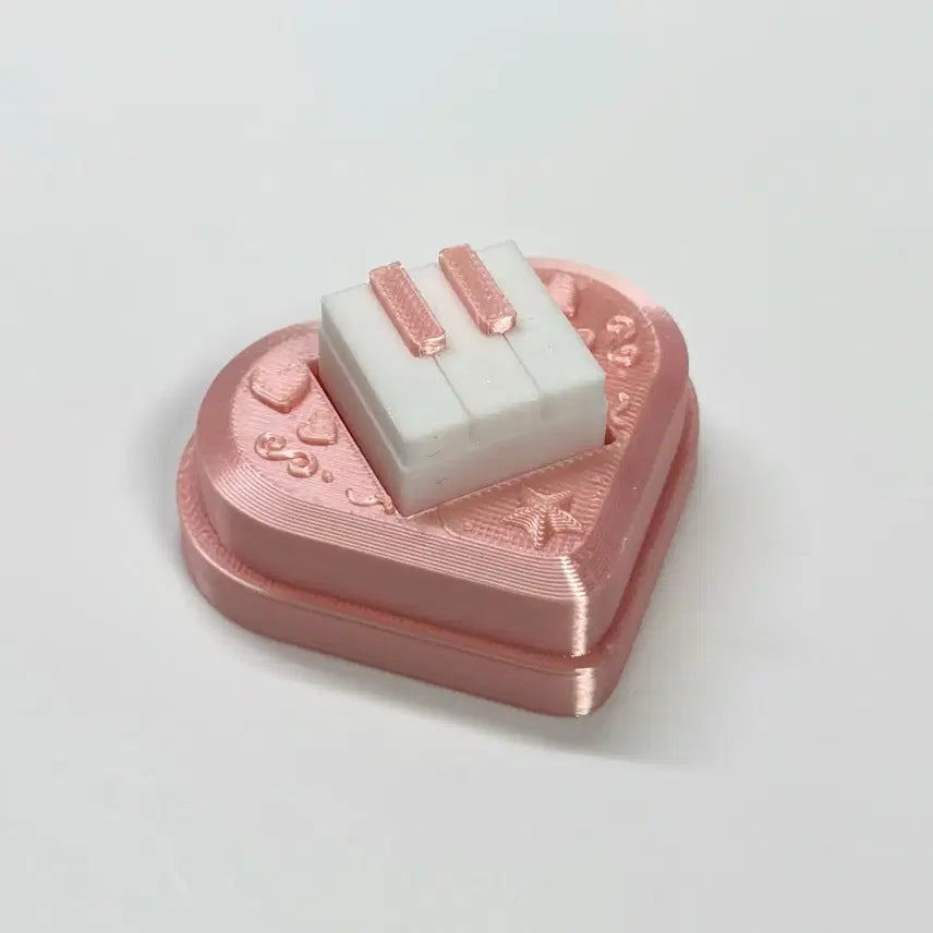 [BUNJANG] 3D Printed Piano Clicker Keycap Keychain / 피아노 클리커 키캡 키링 클릭커