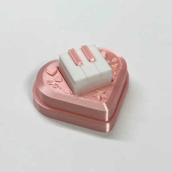 [BUNJANG] 3D Printed Piano Clicker Keycap Keychain / 피아노 클리커 키캡 키링 클릭커