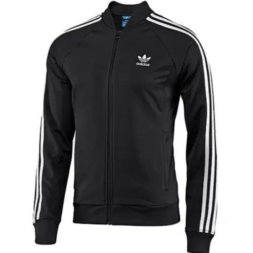 [BUNJANG] Adidas Superstar Black Track Top Jersey Jacket XL / XL 아디다스 슈퍼스타 블랙 트랙탑 져지 자켓