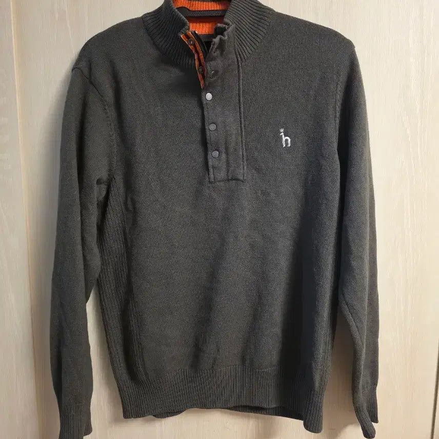 [BUNJANG] Hazzys Men's Half-Zip Knitwear 95 / 남성 헤지스 반집업 니트 95