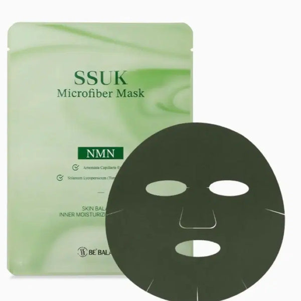 [BUNJANG] B.Balance Mugwort Microfiber Mask Pack / 비밸런스 쑥팩