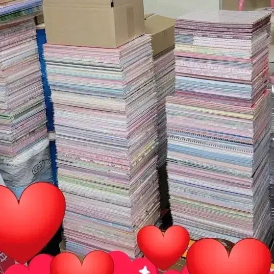 [BUNJANG] Wrapping Paper Set (120 Sheets) / 포용 랩핑지 120세트 대량양도