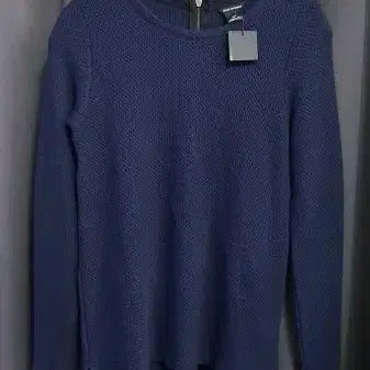 [BUNJANG] Club Monaco Navy Waffle Knit Sweater / 클럽모나코 네이비 색상 와플 조직 니트
