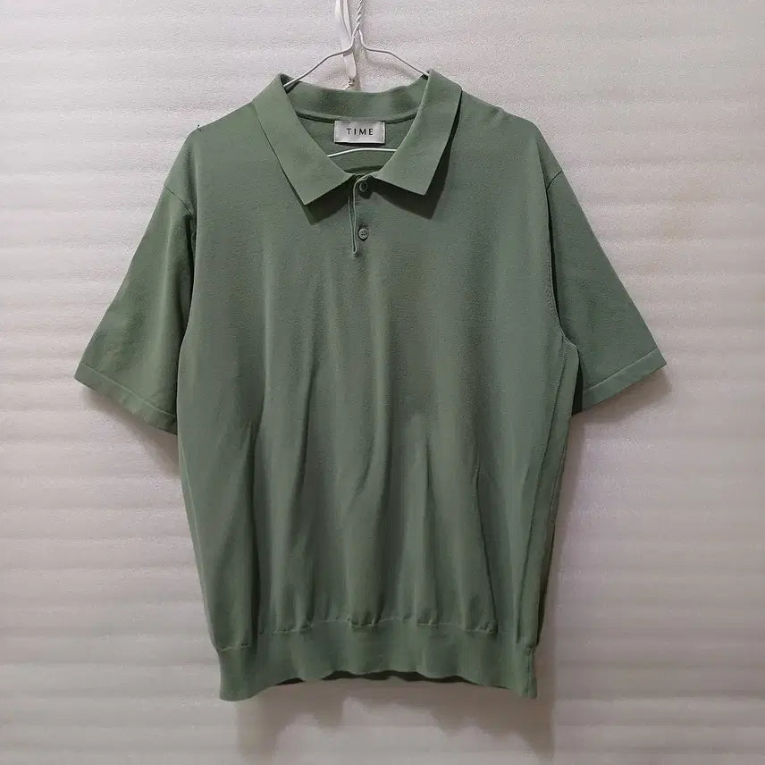 [BUNJANG] Time Homme Men's Summer Short-Sleeve Knit Polo Shirt / 한섬 타임 남성 여름 카라 반팔 니트 남성 L 훌륭 사랑봉봉
