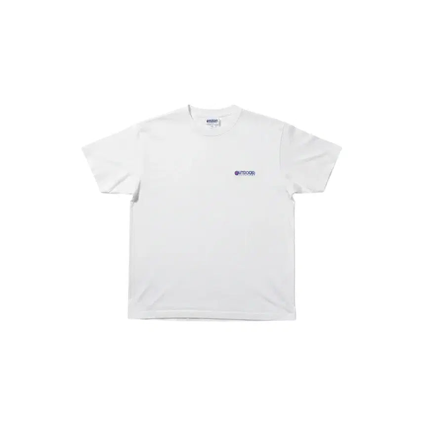 [BUNJANG] Outdoor Simple Logo T-Shirt / 남성S/ 아웃도어 심플 로고 반팔티셔츠WT 22-113